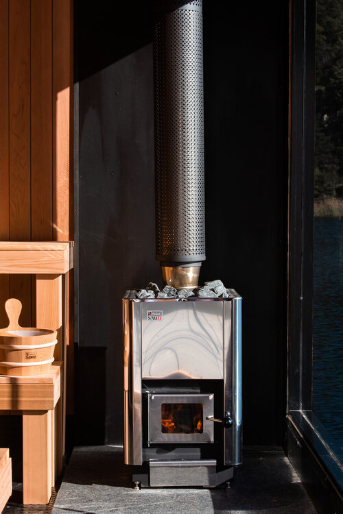 Floating Sauna Lake Derby tub'd